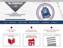 Tablet Screenshot of la-loipinel.net